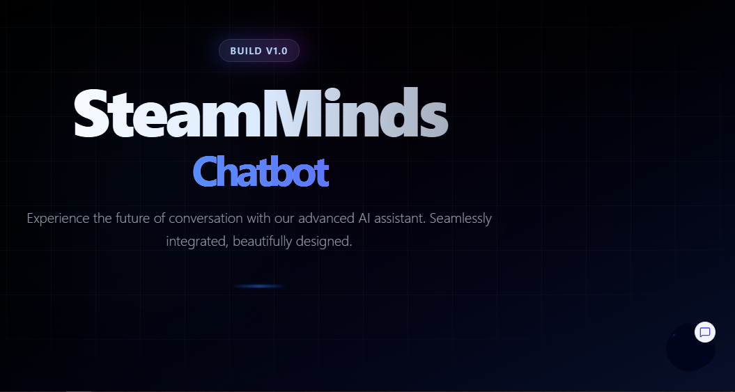 Steam-Minds RAG System interface